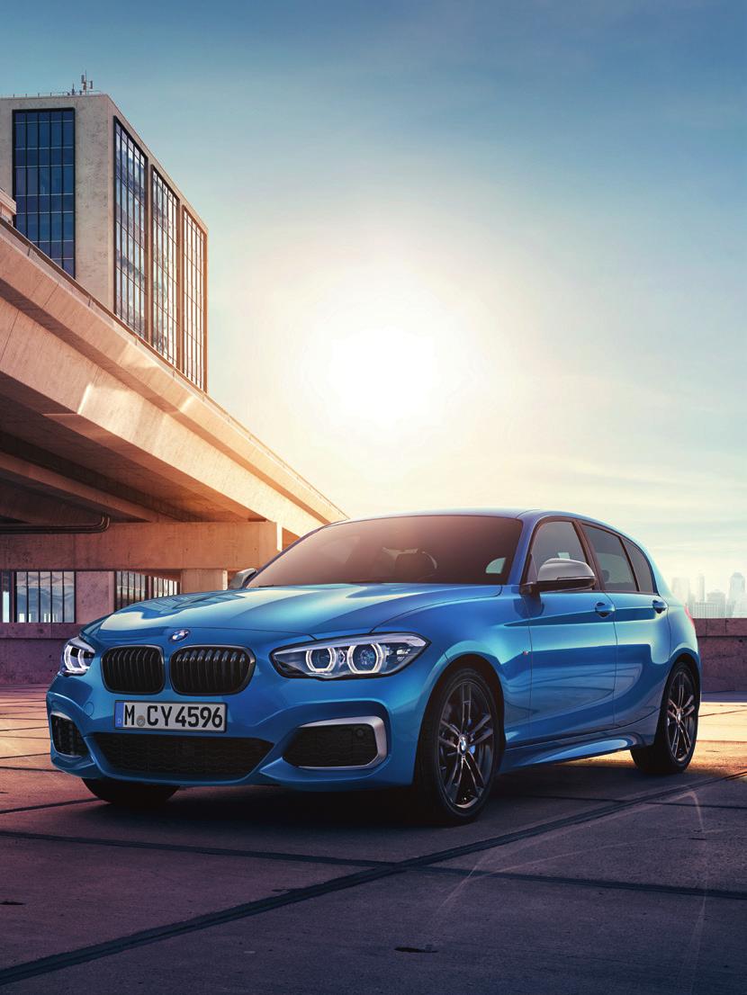 3 Model Range M140i Highlights MODEL RANGE. The new BMW 1 Series Sports Hatch is available in a variety of engine and model variants, each providing a different level of standard specification.