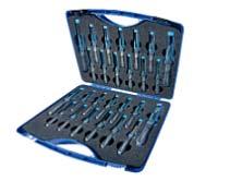 0 (26-18) Insertion / Extraction Tool Kit Custom kits made to suit your specific requirements Insert discrete terminals into connector housings or remove them, without causing damage to either the
