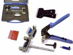 Telecoms and Outside Plant Revised: April 2010 10 Pair Splicing Kit A range of specialist kits for 10 Pair AMP STACK applications Quick and easy one action termination Splicing Head has many