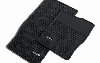 RUBBER MATS These durable rubber mats provide protection from general wear and tear.