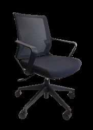 822 List 264 109 99 Tempest Leather Guest Chair Sled Base Stocked in Black