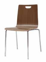 6028 List 307 89 Sleek Stacking Chair Stocked in Black Fabric with Titanium