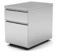 Locking drawers Attractive full pull handles Double wall fronts Full suspension file drawers Meets ANSI /