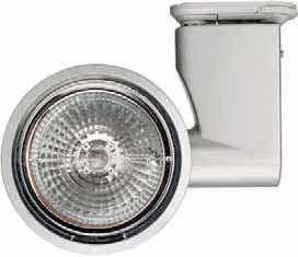 Torus AR111 Spotlight Extremely light and compact spotlight for 50-100w AR111 low voltage reflector lamps Lightweight electronic transformer dimmable with leading or trailing edge dimmers On board