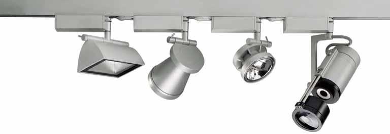 TeQ Collection TeQ Spot Compact spotlight for a broad range of light sources from mains voltage through to metal halide Reflector lamps and capsule lamp options with interchangeable lenses, offer a