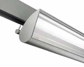 TeQ Linear - Low Energy 21w HE / 39w HO T5 Asymmetric distribution for wallwashing applications Electronic control gear giving flicker free operation Will accept 21w High Efficiency or 39w High