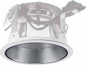 Equinox IV CMI/CDM-TD Wide beam ideal for higher ceiling applications Integral borosilicate safety glass giving IP44 protection Re-lampable from below the ceiling 70/150/250w HIT-DE/HIT-DE-CE lamp
