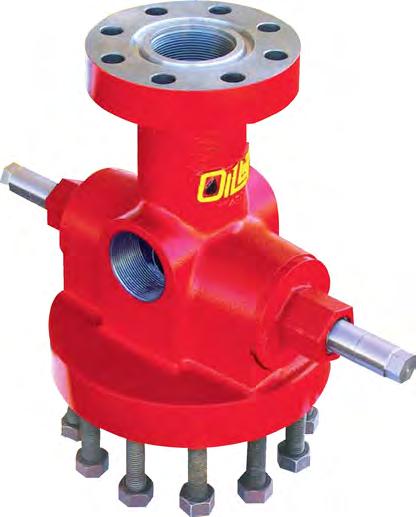 efficient process REDUCED EQUIPMENT FOOTPRINT AND ENHANCED RELIABILITY The BOP and flow tee are combined to reduce overall pump height and the number of threaded connections in your system, ensuring