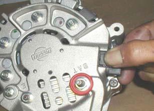 Many tensioners have a square hole in the tensioner arm and require a breaker bar to pry the arm back.