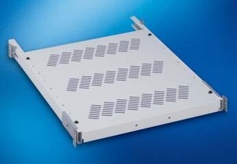 19 Shelf, Fixed MEC00451 Ideal adaptation to special applications (high rear space requirement for cable routing, large usable size) through positioning of the extension boards in 50 mm increments