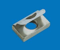 9 1 set MEC20130 MEC00060 Spring Nut For clipping into T-slots at any position Type 1: M5 wide T-nut size: 10 x