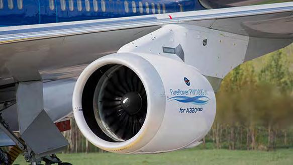 PurePower Family of Engines The aviation industry has been changed forever A geared turbofan with far-reaching improvements for the environment and fuel consumption; its fundamentally better