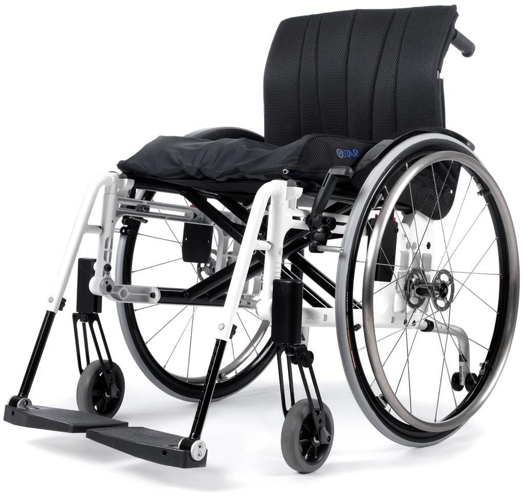 Etac Cross 5 Active - Creating stability for activity Etac Cross 5 Active is the perfect choice for the active wheelchair user who