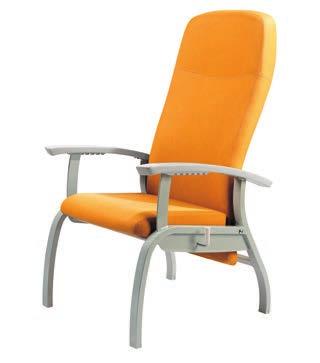 Metal Fero Relax chair on castors Relax chair without castors Relax chair on