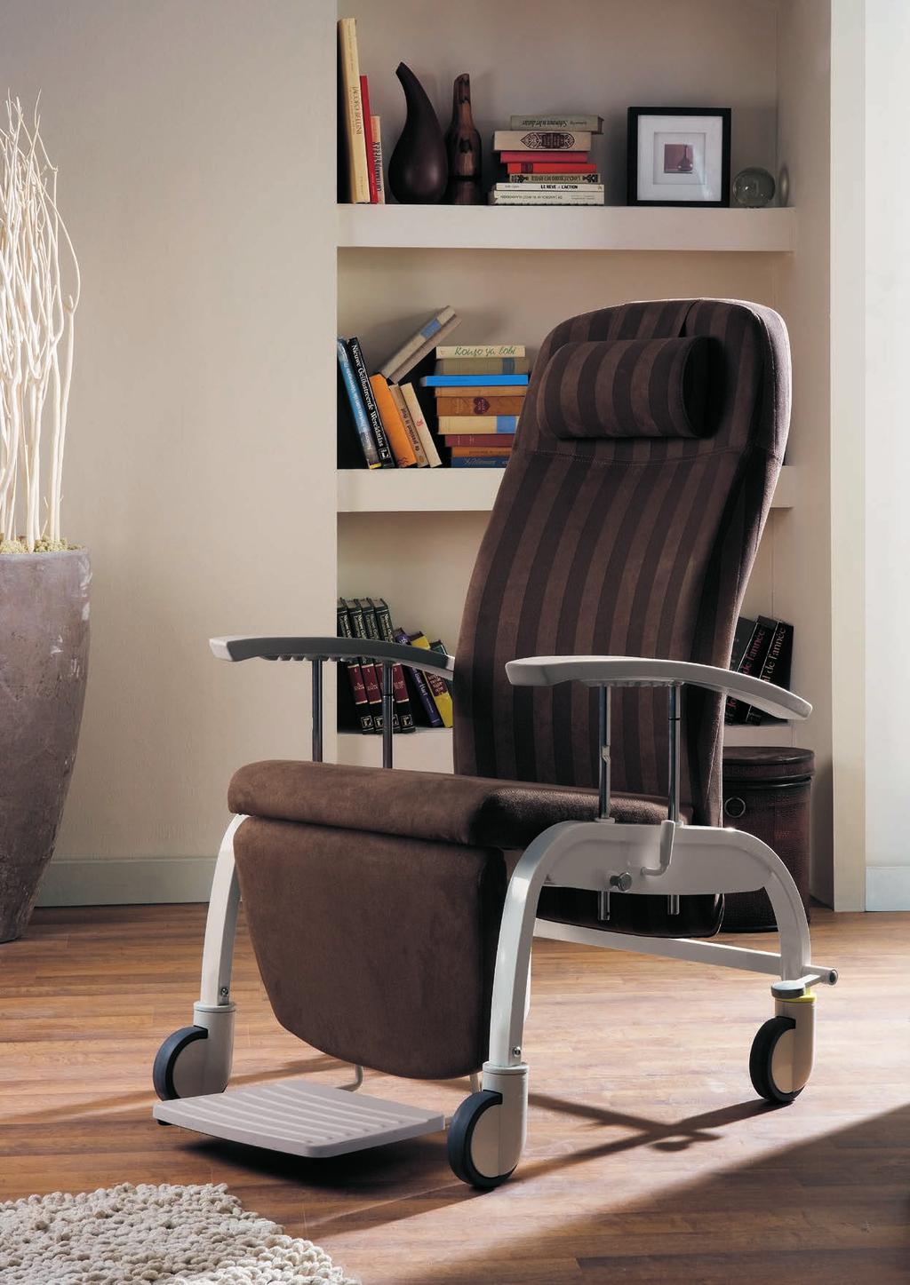Ergo-line Tilt rest chair on castors ED3460 Tilt rest chair without castors ED3450