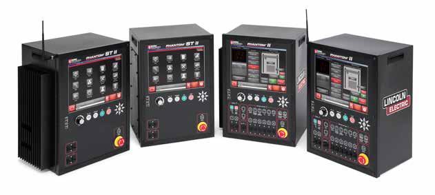 CUTTING SYSTEMS Burny Shape Cutting Controllers Advanced Motion Control Phantom II and Phantom ST II shape cutting controllers feature an intuitive touchscreen display and the ability to control 2