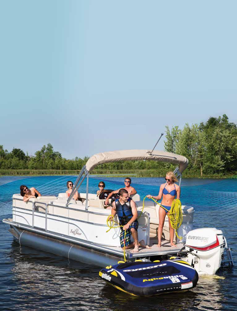 Launch a lifetime of fun. There s no easier way for you and your family to get out on the water than on a great SunChaser pontoon.