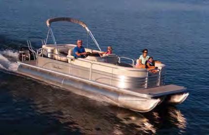 Take pontoon excitement to a new level. SunChaser pontoons offer you the perfect way to embrace the freedom of the water.