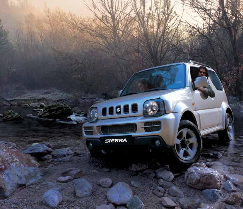 Specifications JIMNY SIERRA SPECIFICATIONS DIMENSIONS 5 SPEED MANUAL 4 SPEED AUTOMATIC JIMNY SIERRA SPECIFICATIONS INSTRUMENT PANEL 5 SPEED MANUAL 4 SPEED AUTOMATIC Overall length mm 3,645 Overall
