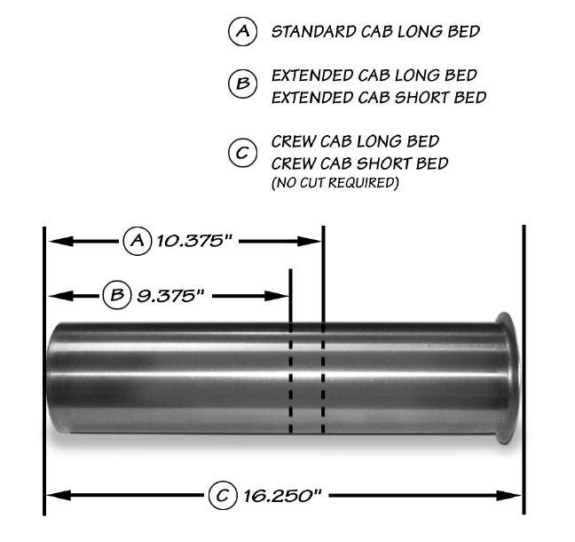 On vehicles with a catalytic converter: Install the Banks Brake assembly onto the 4-bolt flange using the factory studs and previously removed nuts.