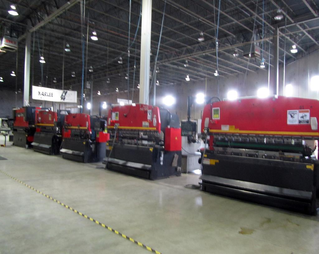 154 8 (8) AMADA CNC HYDRAULIC PRESS BRAKES ABBREVIATED TERMS & CONDITIONS OF AUCTION YOUR PARTICIPATION AND BIDDING ARE CONSIDERED A LEGALLY BINDING CONTRACT IT IS PROHIBITED TO BID ON ANY ITEM THAT
