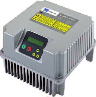 The E-drive is a device for the control and protection of pumping systems based on frequency variations in the power supply of the pump.