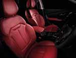 Leather interiors The luxury of Leather A luxurious leather interior complements the look and feel of the Renault KADJAR.