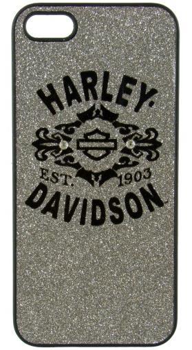 842935074547 Harley-Davidson Aluminum Shell - iphone 5/5s - Etched Bar &