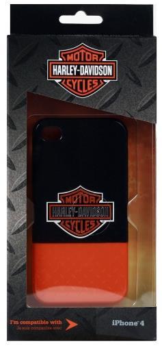 Shield, Black/Silver 4 24 07181 07275 842935071812 842935072758 Harley-Davidson Harley-Davidson PC Shell PC Shell - iphone - iphone 4/4s - 4/4s Chrome - Matte Bar Black & Shield, Dark Orange/Black