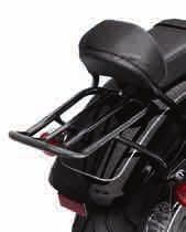 LUGGAGE RACK ADAPTER KIT (not shown) This kit has been specifically developed for Dyna Convertible owners to adapt the Chrome Luggage Rack P/N 53711-96A to sideplates and uprights.