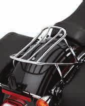 53511-06 Chrome. Fits 06-later Dyna models (except FLD, FXDF, FXDFSE/2 and 10-later FXDWG) equipped with solo seat. Requires separate purchase of appropriate Detachable Docking Hardware.