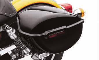 DYNA 151 Saddlebags & Luggage D. COLOR-MATCHED HARD SADDLEBAGS* The Dyna models are designed to devour miles and these bags add to the appetite.