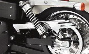 60475-92A Fits 91-05 Dyna models and all 94-99 International Dyna models equipped with 70- or 65-tooth sprockets. B.