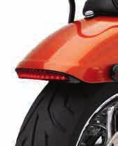 This sleek upturned fender adds style to the rear of your bike. Fits 06-later FXD, FXDC, FXDL, 06-08 FXDB models. Stock on 06-08 FXDWG models.
