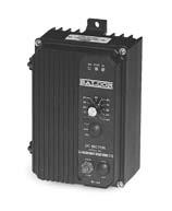 HVAC Farm Duty NEMA 4X DC Control and Accessories DC & Controls 1/4 thru 2 115/230 VAC Single Phase 50/60 Hz. 3 230 VAC Single Phase 50/60 Hz. Applications: Constant torque, new or replacement.