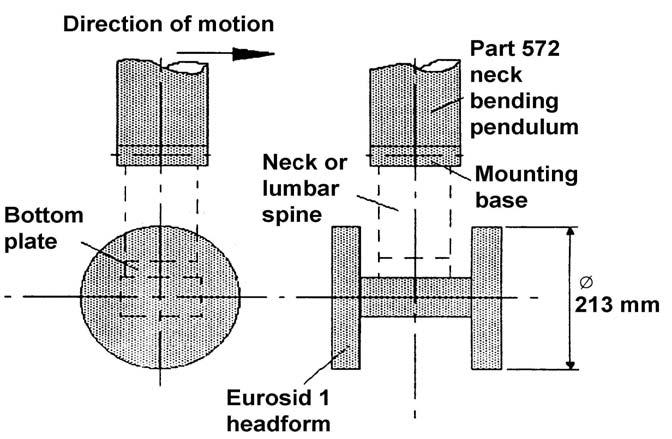 Figure 4 Neck and Lumbar Spine Certification Test Set-up Figure 5