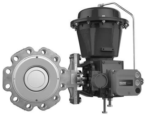 A square or keyed shaft can combine with a variety of handlevers, handwheels, or pneumatic piston diaphragm actuators.