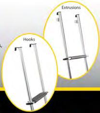 80191 Bike Rack for Universal Ladder #LA-102 1 Universal Motorhome Rack only with stanchions: 70209 Silver #UR-101 1 Universal Motorhome Ladder only 70211 Silver #UL-100 1 86579 White #ULW-100 1 8