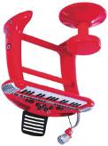 Music & Learning Product: Crazy Sounds Keyboard - Red Product Code: