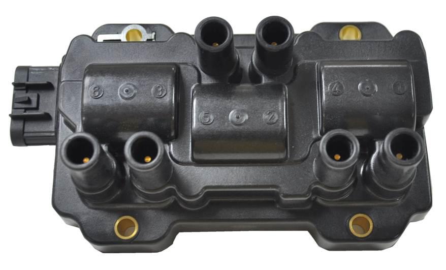 HERLUX IGNITION COIL 060C1521 OEM # 12587153 AC-DELCO # D516A/ D599A SMP # UF434 AIRTEX# 5C1564 WELLS # C1521 YEARS MAKES MODELS ENGINES 2004-2013 BUICK CHEVROLET PONTIAC SATURN TERRAZA, EQUINOX,