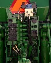 Connecting Hoses to Power Beyond on Tractor Return Hose Alternative position for connecting the Load sense hose without using a quick coupler AutoSteer Valve Load Sense Pressure Port Quick Coupler
