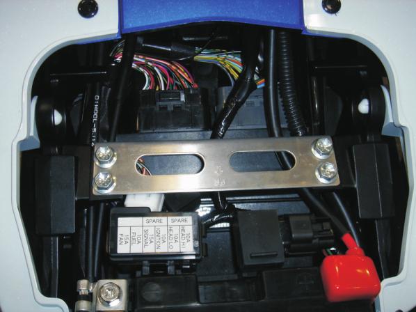 3 With ignition in OFF position, disconnect the black wire harness plug from the ECU (see Fig. 2).