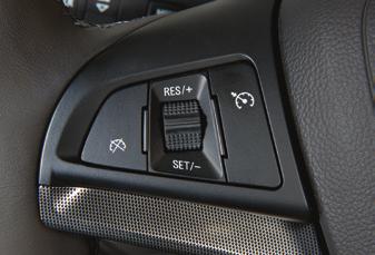 Pressing the brake pedal also will cancel the cruise control. Turn off cruise control or the vehicle ignition to erase the cruise control set speed. See Driving and Operating in your Owner Manual.