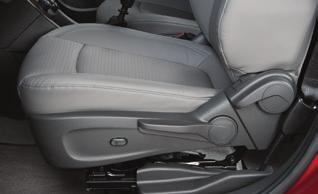 Manual Driver s Seat A D Power Driver s Seat F B C SEATS A. Seat Fore/Aft Adjustment Lift the handle under the front of the seat to slide the seat forward or rearward. B. Seat Height Adjustment Ratchet the lever up or down repeatedly to raise or lower the seat.
