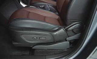 6-way Seat Adjustment Move the control to move the seat C forward or rearward and to tilt, raise or lower the seat. A B C.