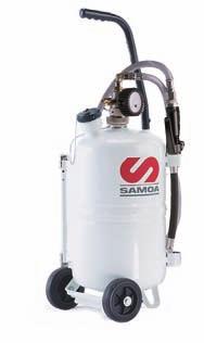 324 010 Pressurized lube dispenser 25 l. Includes hose end meter.