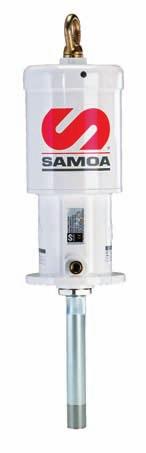AIR OPERATED PUMPS - Oil PumpMaster 2 Pumps 50 mm. (2 ) air motor - 100 mm. (4 ) piston stroke pumps.