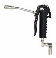 365 652 High flow hose end meter for oil, with inlet swivel, protective shroud for the