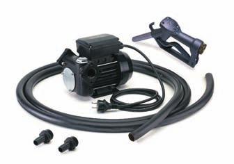 Includes: Pump with pressure switch 561 200, open hose reel with 10 m x 1/2, pump bracket, suction