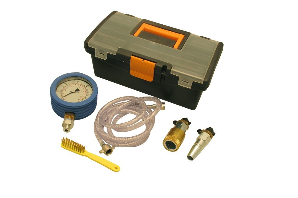 8 General Equipment Test Kits Test Kits Air Brake and Suspension Test Kit (. 0116) Replacement Gauges Gauge glycerine filled Rubber Backed 4 20 bar, comes in kit 0116.